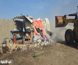 أمانة جدة تُزيل 3 مواقع إحداثات مخالفة على مساحة 3 آلاف متر مربع