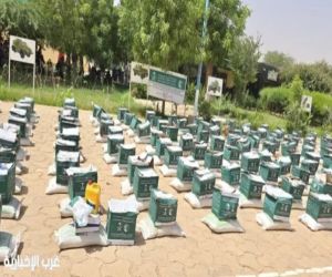 الملك سلمان للإغاثة يوزع 200 سلة غذائية في تمبكتو