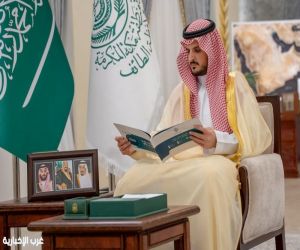 محافظ الطائف يستقبل رئيس جمعية التنمية بالسيل