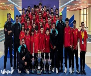 القادسية يحقق إنجازًا بارزًا في بطولة بين المناطق للسباحة بحائل