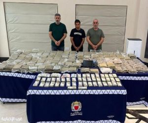 البحرين تُحبط تهريب 100 كجم مخدرات وتضبط 3 متورطين