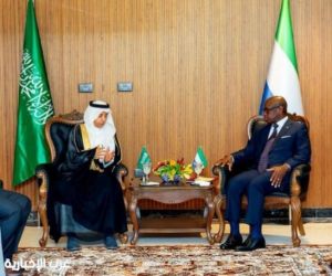 السفير سعود آل مساعد يُقدم أوراق اعتماده سفيرًا لدى جمهورية سيراليون