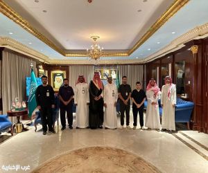 محافظ القنفذة يستقبل مدير مركز التنمية للرعاية النهارية