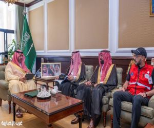 نائب أمير تبوك يطلع على التقرير السنوي لفرع هيئة الهلال الأحمر بالمنطقة