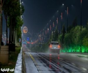 أمطار على منطقة القصيم