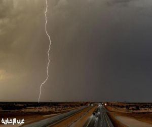 أمطار متوسطة شمال الطائف وسط إقبال على المواقع البرية