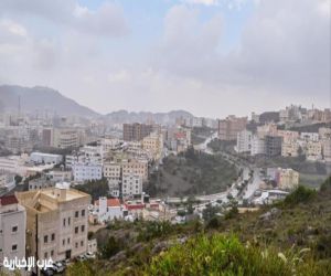 أمطار على منطقة الباحة