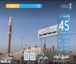 "الأرصاد" يطلق نشرات طقس مواقيت الإحرام لخدمة ضيوف الرحمن
