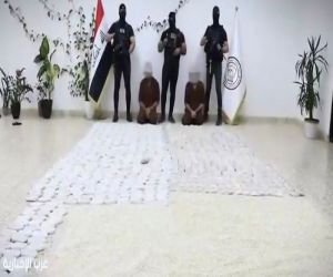 العراق يُحبط تهريب أكثر من مليون حبة كبتاغون و100 كغم حشيش ويطيح بشبكة إجرامية دولية