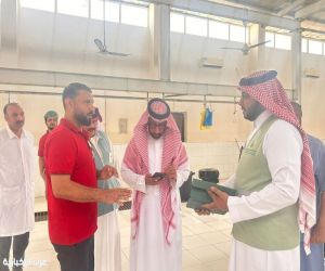 ‏مدير بيئة الخرمة يقف ميدانياً على جاهزية المسالخ استعداداً لموسم حج 1447هـ