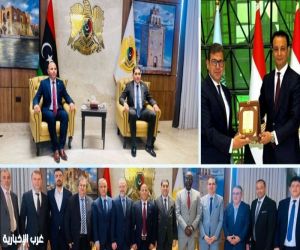 بلقاسم حفتر يبحث تعزيز إعمار ليبيا والتعاون مع الكيانات الصناعية المصرية..