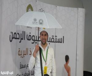 هداية ترحب بضيوف الرحمن في منفذ البطحاء بهدايا وخدمات توعوية