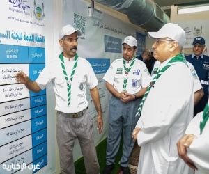وزير التعليم يتفقد معسكرات الكشافة بمكة والمشاعر استعدادًا لخدمة الحجاج