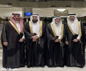 "المخرج" يحتفل بزواج ابنه عبدالرحمن