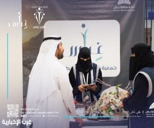 أيتام جازان يشاركون في توديع ضيوف الرحمن ضمن مبادرة "على خطى النسك"