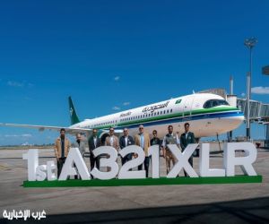 الخطوط السعودية تتسلم أول طائرة إيرباص "A321XLR" على مستوى الشرق الأوسط