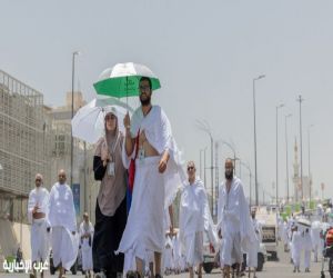 طقس شديد الحرارة يسيطر على المشاعر المقدسة ومكة والمدينة اليوم