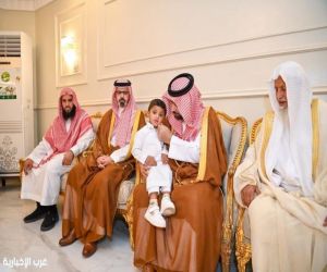أمير جازان ونائبه يقدمان التعازي لأحمد النجمي في وفاة ثلاثة من أبنائه