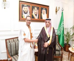 مدير فرع الخارجية بمكة يتسلّم الإجازة القنصلية للقنصل الموريتاني بجدة