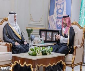 نائب أمير الحدود الشمالية يستقبل مدير فرع وزارة البيئة المكلّف حديثًا.