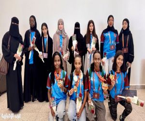 استقبال حافل لمنتخب تعليم الطائف بعد تتويجه ببطولة النخبة لألعاب القوى