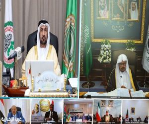 رئيس البرلمان العربي يهنئ معالي الشيخ الدكتور عبدالله آل الشيخ رئيس مجلس الشورى بتولي معاليه رئاسة الاتحاد البرلماني العربي