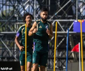 الأخضر يختتم استعداداته لمواجهة منتخب الأوروغواي.