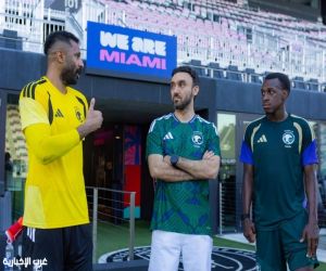 وزير الرياضة يشهد التدريب الأخير للأخضر قبل لقاء الأوروغواي في كأس العالم 2026