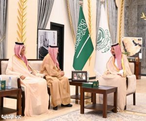 محافظ الطائف يلتقي رئيس القطاع الغربي بشركة المياه الوطنية