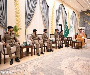 محافظ الطائف يقلّد عددًا من منسوبي شرطة المحافظة رتبهم الجديدة