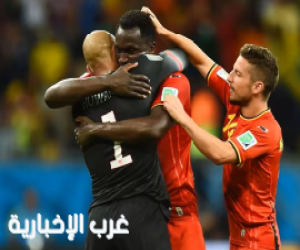الولايات المتحدة وبلجيكا تجددان الصراع على بطاقة ربع النهائي