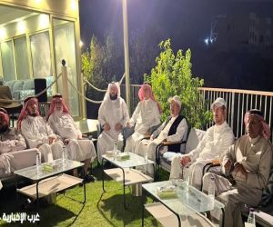 السبيعي يحتفي بأهالي عنيزة في أجواء الهدا الساحرة.