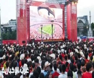 مدريد ترتدى الأحمر.. شاشات عملاقة وإغلاقات مرورية استعدادا لنهائى المونديال