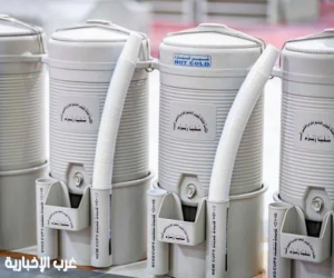الحج والعمرة": حافظات ماء زمزم للشرب فقط ولا تُستخدم للوضوء أو التعبئة