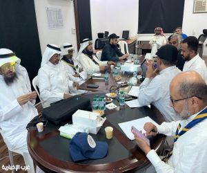 استعدادات مبكرة في مكتب رواد كشافة جدة لإحياء يوم المنديل الكشفي العالمي