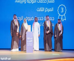 جمعية شرف تحصد المركز الثالث في جائزة التميز بخدمة ضيوف الرحمن على مستوى المملكة