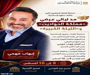 مصر.. استجابةً لطلبات الجمهور.. مد ليالي عرضي «مملكة الحواديت» و«الليلة الكبيرة» بالإسكندرية