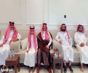 محافظ طبرجل يقدم واجب العزاء لعائلة الدهما