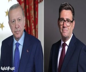 أردوغان يبحث العلاقات الثنائية والتطورات الإقليمية في اتصال هاتفي مع رئيس الوزراء البريطاني