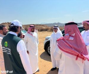 وفد مشترك من منظومة البيئة وإمارة مكة يقف ميدانياً على احتياجات مركز البيضاء