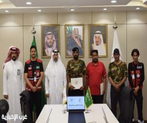 «هلال الباحة» يوقع مذكرة شراكة مع فريق «الحزم» لتعزيز جهود البحث والإنقاذ