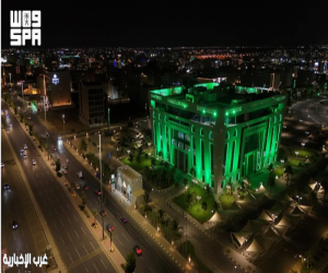 منطقة #جازان تتوشَّح بالأخضر احتفاءً ب #اليوم_الوطني_السعودي96