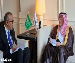 المشرف على "مركز الملك سلمان للإغاثة" يلتقي مدير "الصحة العالمية"