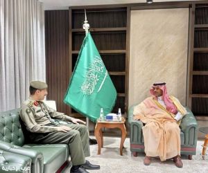 محافظ طبرجل يستقبل مدير شعبة الجوازات المعين حديثًا