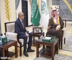 محافظ الطائف يستقبل القنصل العام لجمهورية مصر العربية