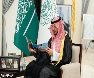 محافظ الطائف يستقبل مدير التعليم ووفدًا طلابيًا مهنئين باليوم الوطني السعودي