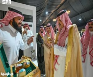 أمير حائل يرعى مهرجان المنتجات الموسمية الزراعية بالمنطقة