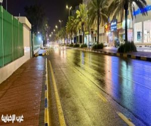 أمطار خفيفة تهطل على سكاكا وضواحيها.. واستمرار فرص هطول الأمطار