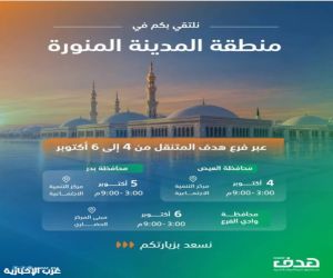 "هدف" يطلق جولة لفرعه المتنقل في محافظات المدينة
