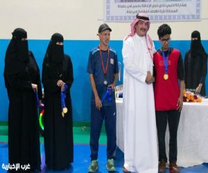 «قوى» تختتم دوري كرة الهدف للمكفوفين في عسير